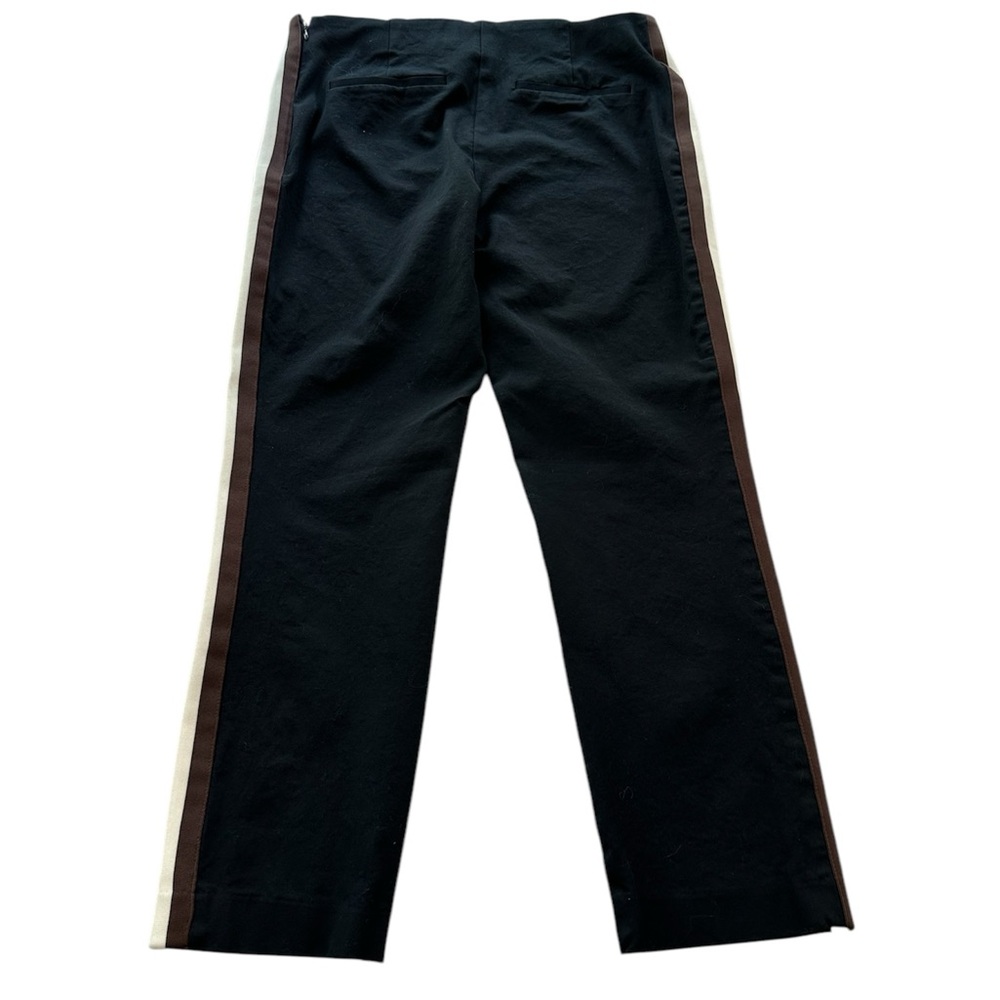 A New Day Pants High Rise Skinny Stretch Black Tuxedo Stripe Women’s Size 12 - Picture 7 of 13